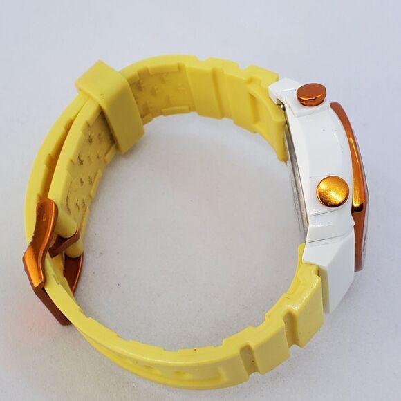 Adidas Originals 44MM Men Digital Watch Multicolor Case Yellow Bands New Battery - Picture 14 of 16